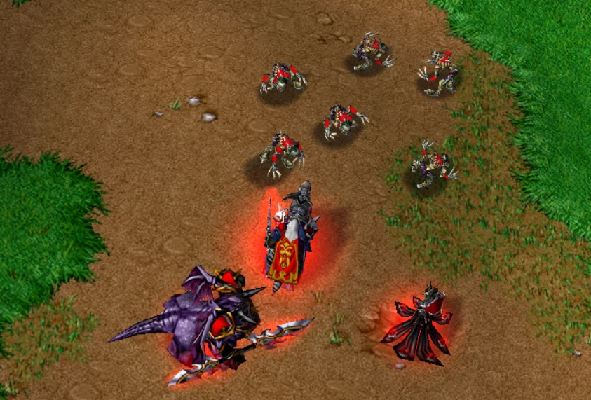 魔兽争霸窗口模式改全屏_魔兽争霸窗口模式怎么调_魔兽争霸窗口