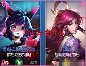 情侣游戏名字,情侣游戏名背后的浪漫故事