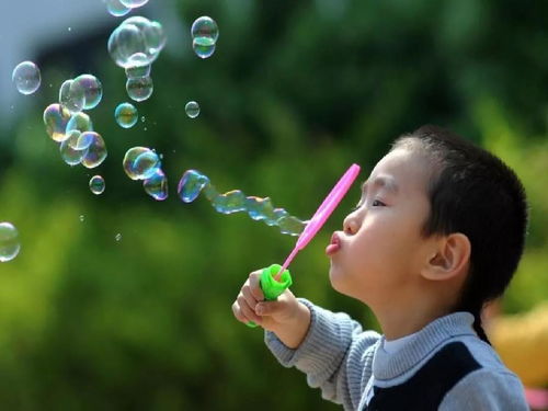 幼儿园吹泡泡游戏,幼儿园吹泡泡游戏的欢乐时光