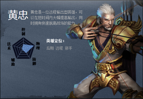 三国杀黄忠：英勇无畏，杀入敌阵
