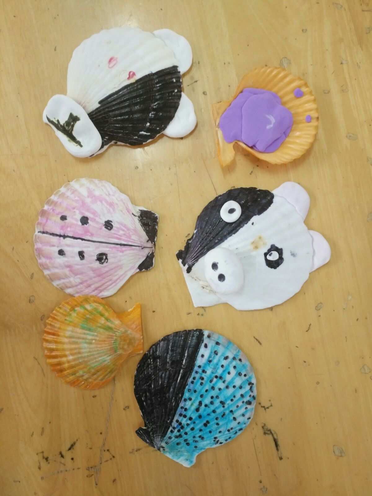贝壳制作螃蟹_ps贝壳制作_贝壳制作假山图片
